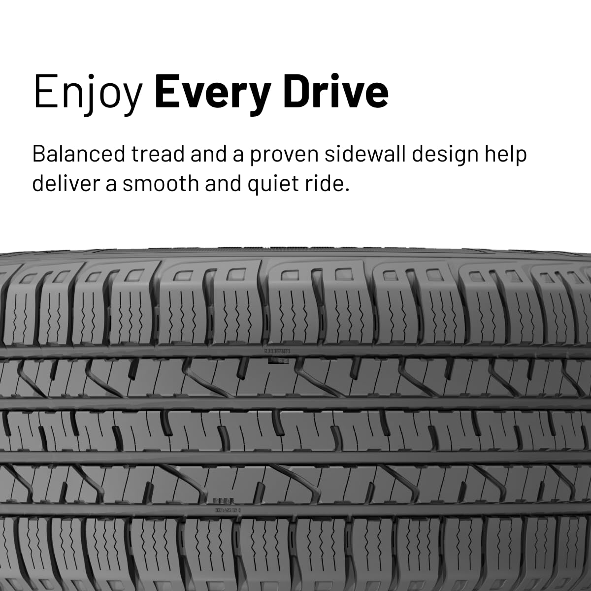Goodyear Wrangler Steadfast HT All-Season Tire, 245/60R20, Set of 1