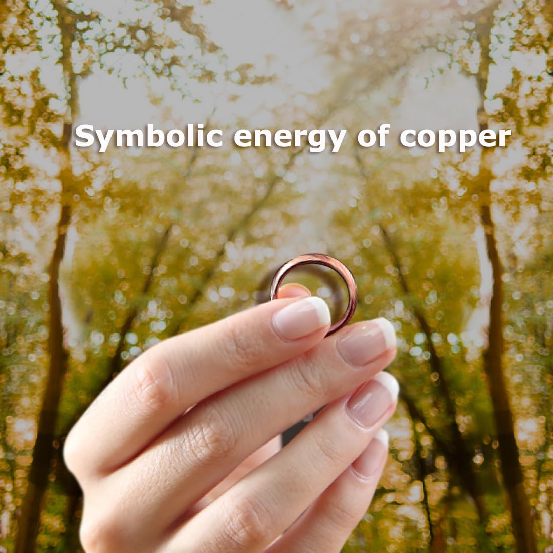 IVY & BAUBLE Pure Uncoated 3mm Copper Ring for Men & Women – Raw Authentic Solid Copper Band – Crafted in USA – Lab-Tested & Wellness Jewelry, Sizes 8