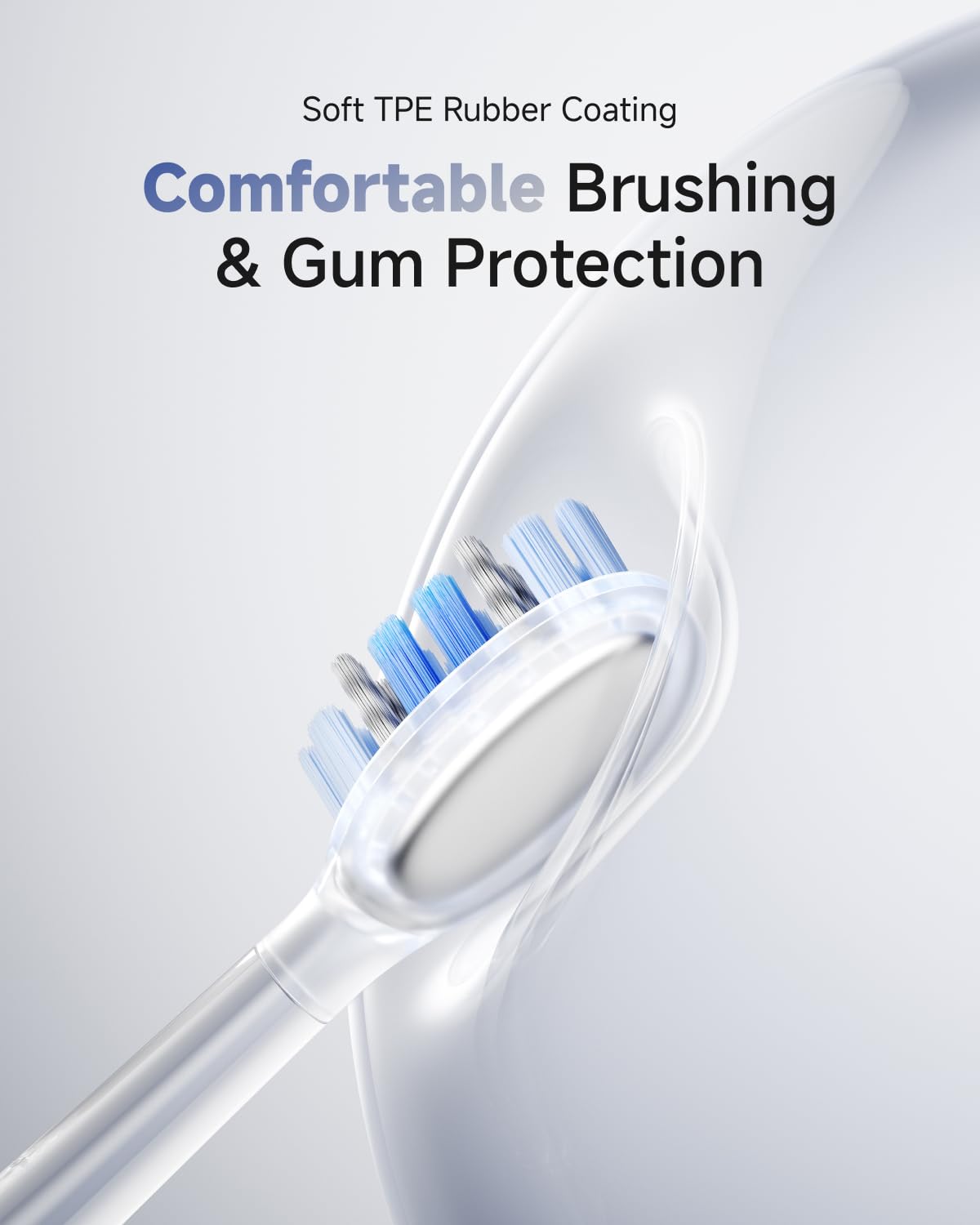 Laifen Wave Pro Sonic Electric Toothbrush for Adults – 2026 Model, 60° Oscillations for Ultra-Clean, Smart App, 70-Day Battery, 2 Brush Heads (Blue Aluminum)