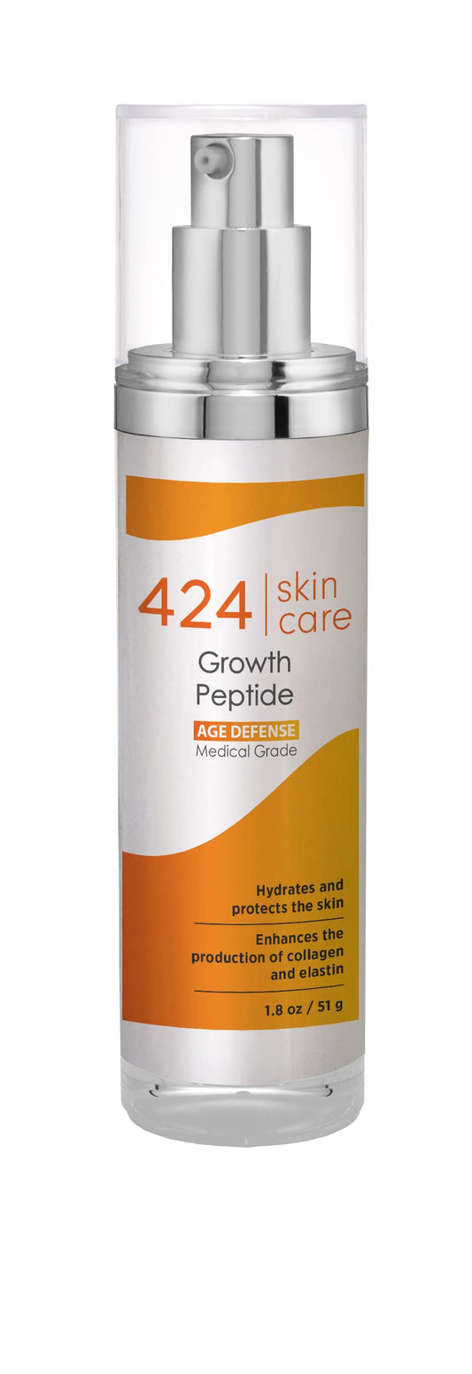 424 Skin Care Growth Peptide - Dermatologist Tested & Recommended - Clinically Proven Formula 1.8 fl oz