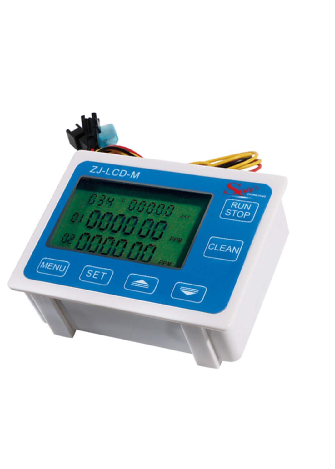 GREDIA Digital LCD Display Quantitative Controller Water Control + 2" Hall Effect Flow Sensor Flowmeter +24V Power