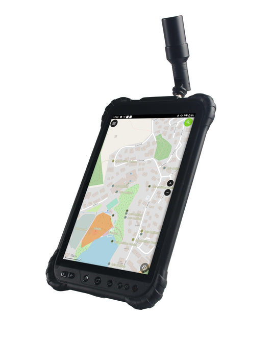 SingularXYZ T8 Pro GNSS GPS RTK Rover - High-Precision GIS and Surveying Device 8" HD Touch Screen, Centimeter-Level Handheld Survey Tablet, Android 10 OS Long Battery Life, High Compatibility RTK