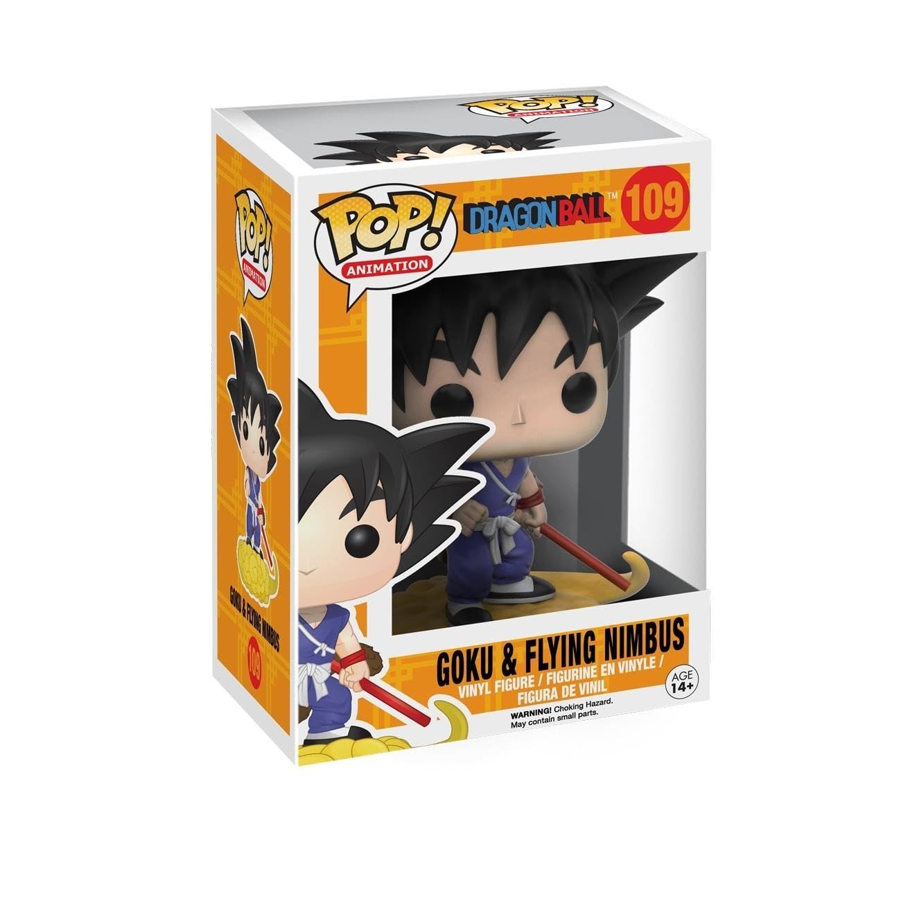 Funko Pop Anime: Dragonball Z - Goku & Nimbus Action Figure - Dragon Ball Z - Collectable Vinyl Figure - Gift Idea - Official Merchandise - Toys for Kids & Adults - Anime Fans