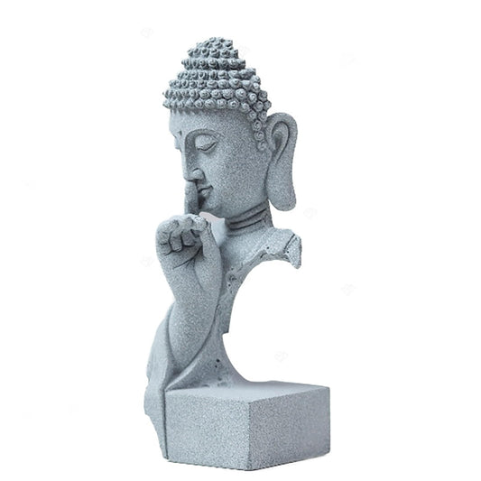 Tiwhdni Buddha Statue for Home Decor,Meditation Figurine Indoor and Outdoor Use,Buddhist Yoga Zen Decor,Little Buddha Statue for Garden,Altar, Prayer, Juzu, Yoga, Desktop Decor Sculpture