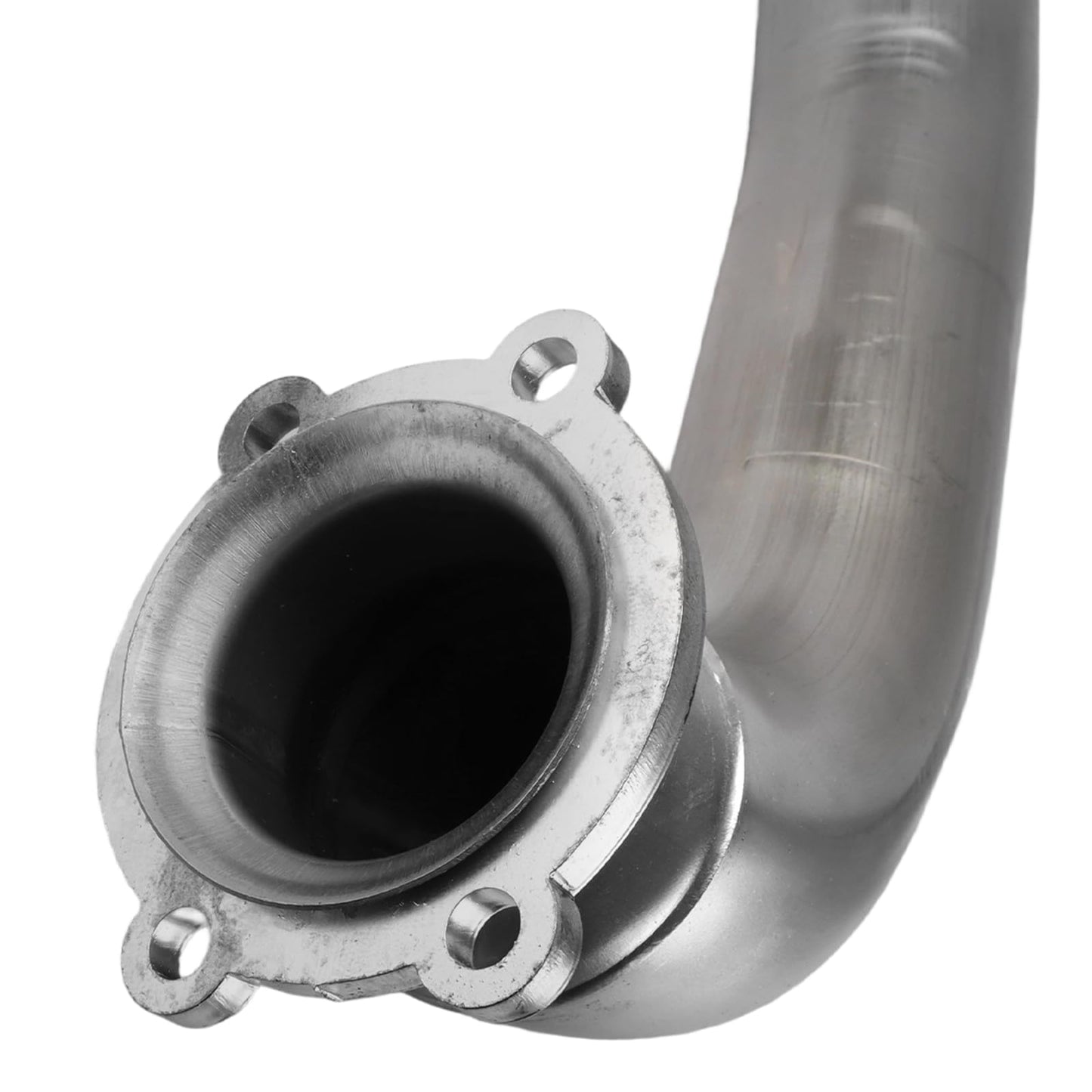 LELEHOKA 4 Inch Exhaust Pipe System Compatible with 2017-2024 Chevrolet Silverado 2500 HD 3500 HD & 2017-2024 GMC Sierra 2500 HD 3500 HD, with 6.6L Duramax Turbo Exhaust Pipe L5P