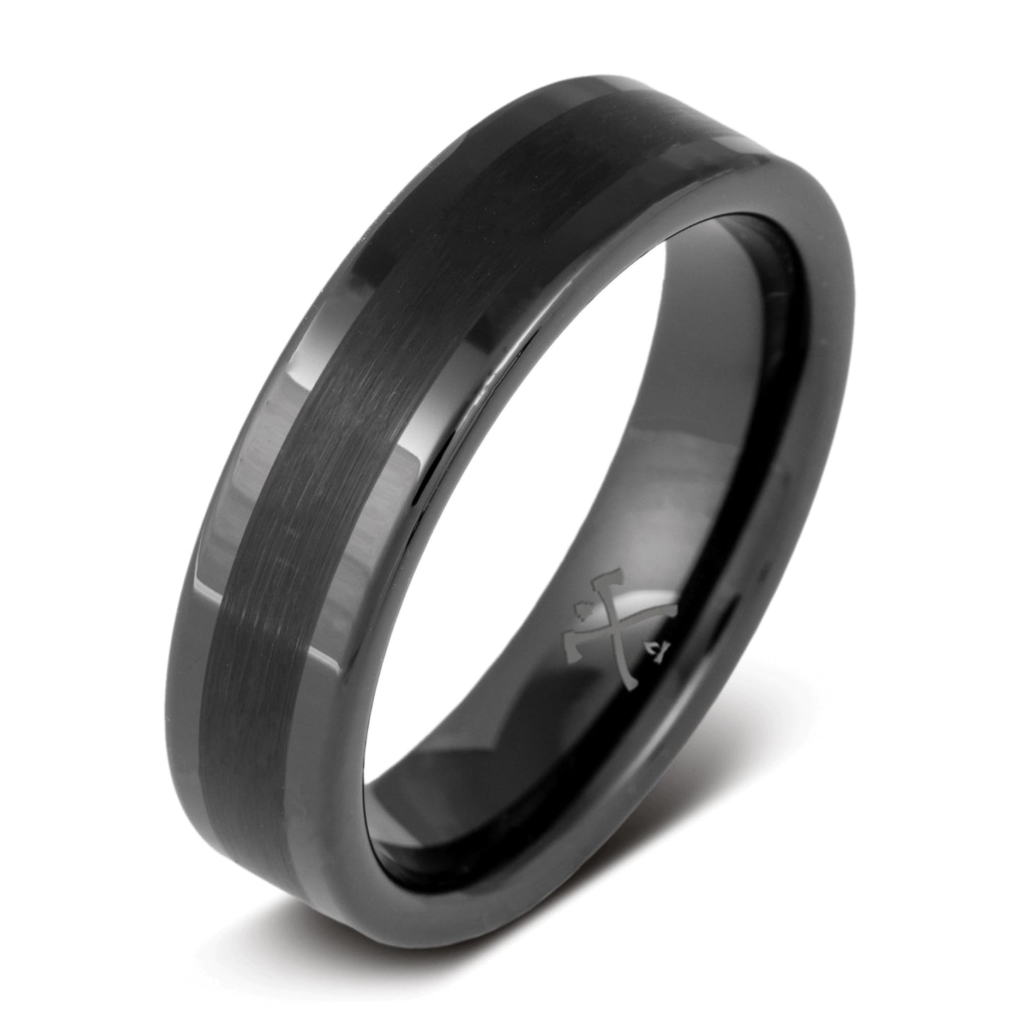 Manly Bands The Zeppelin (6mm) - Size 10