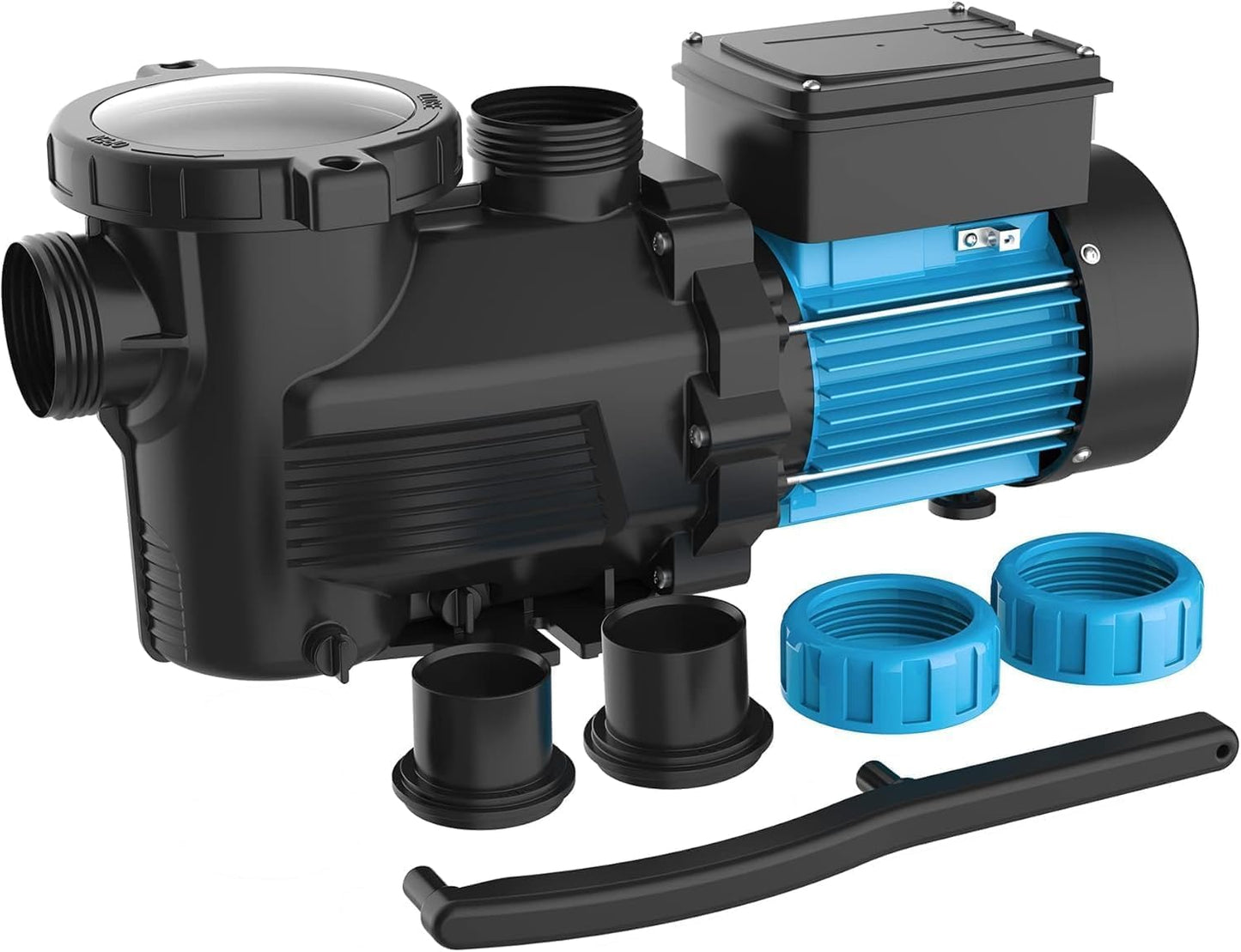 BOMGIE In/Above Ground Pool Pump, High Flow Powerful Self Priming Pool Pump, 3HP 7860 GPH 220V