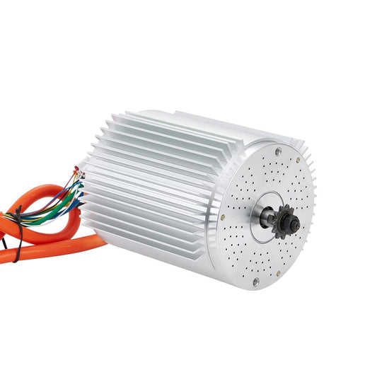 Doinal 72V 3000W Brushless Motor Max 6700RPM Electric Scooter Motor DC 72V Go Kart Electric Motor with Temperature Sensing