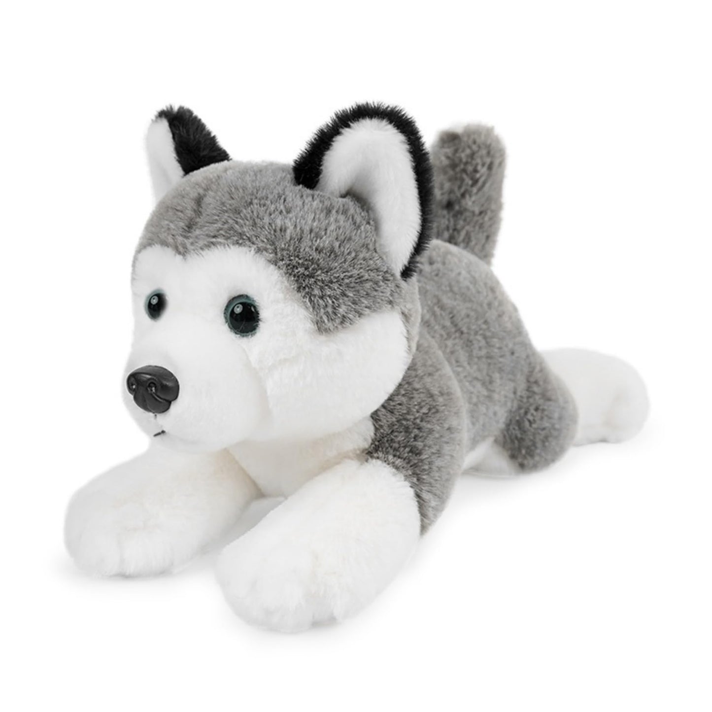 JUSTQUNSEEN Stuffed Animal Siberian Husky 12″ Plush Toy Super Soft Plush Puppy Dog Stuffed Comfort Plush for Kids Toddlers Preschool Boys Girls Birthday Gift Holiday Present Plushie