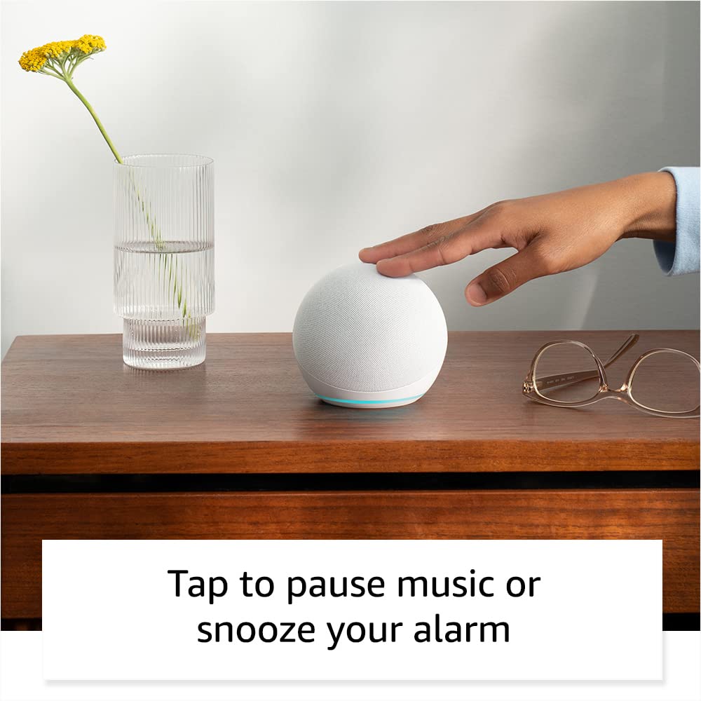 Amazon Echo Dot, Vibrant sounding Alexa speaker, Great for bedrooms, dining rooms and offices, Charcoal