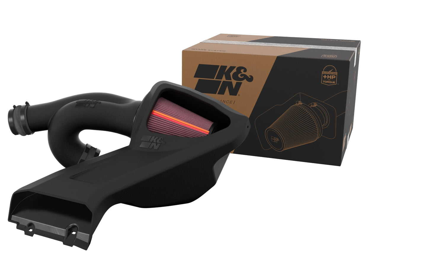 K&N NextGen Cold Air Intake System: High-Flow Cotton Filter: Compatible with 2021-2025 FORD F150; F150 Raptor; 50-2617