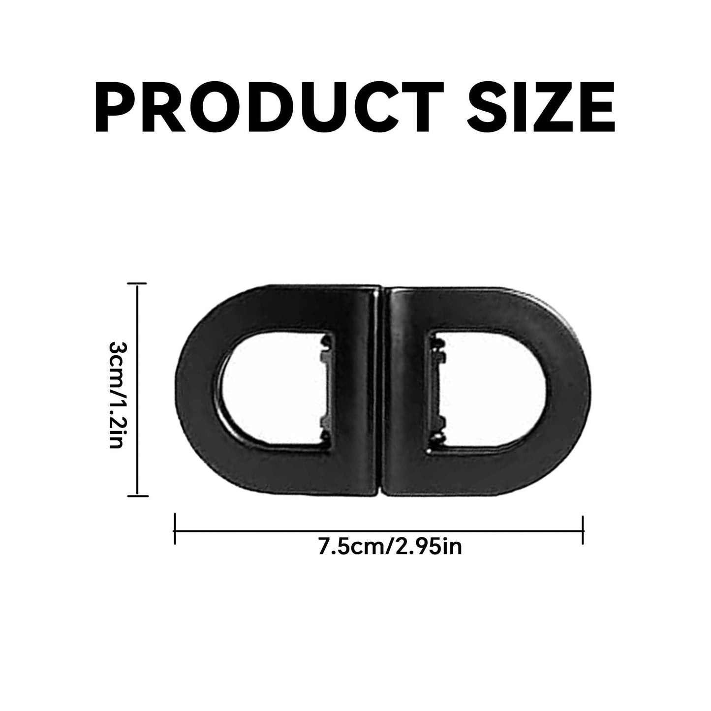 Upgrade Magnetic Hair Clips,Strong Hold Magnetic Styling Clips,Suitable for various hair types and everyday styling (A)