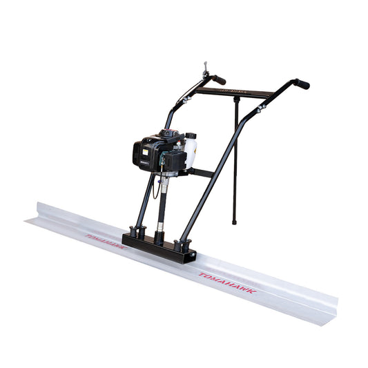 TOMAHAWK 37.7cc Gas Concrete Power Screed Cement Finishing Vibrating Motor Vibra Finisher Tool