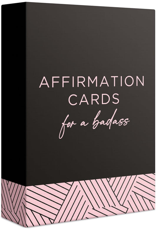 52 Badass Affirmation Cards for Women - Inspirational Gift for Her, Birthday Gifts for Women, Best Friend, Bestie, Self Care - Positive Presents for Confidence, Motivation & Daily Encouragement