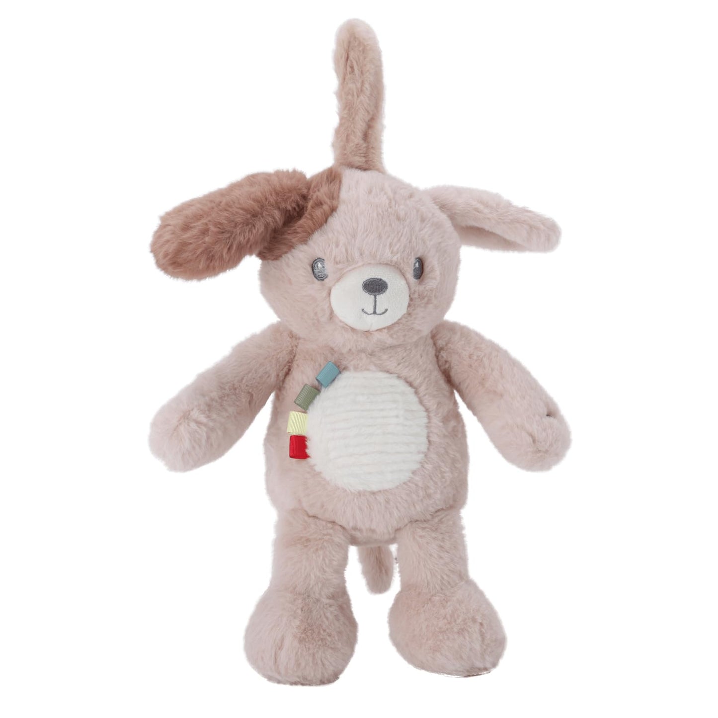 Linzy 10" Light-Up Musical Dog Bedtime Baby Soother – Soft Puppy Plush Stuffed Animal with LED Night Light & Lullaby Music, Birthday Christmas for Newborns Toddlers Kids