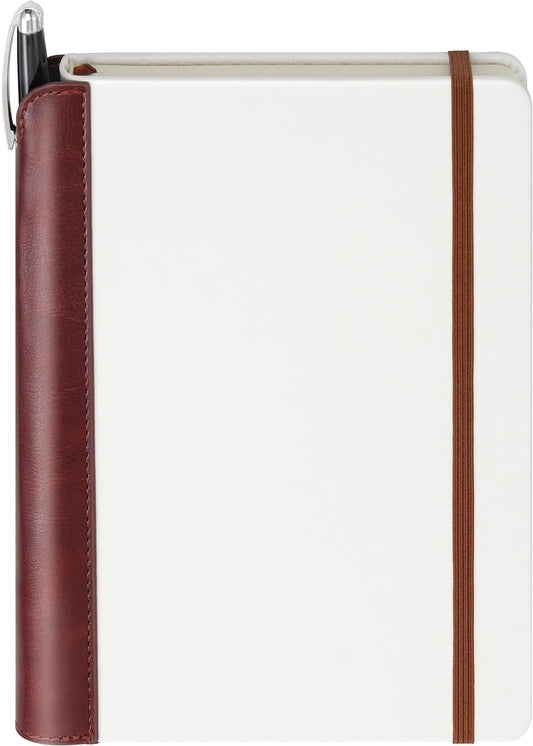 SETTINI® Tree of Life Journal Gift Set - Hardcover Vegan Leather, Unique Pen Holder, Lined, 192 Pages, 6 x 8.5 inches - Includes Pen for Writing and Travel - Birthday Gift
