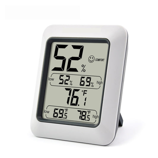 CVGfko Digital Thermometer Hygrometer Indoor Electronic Environmental Room Thermometer Weather Station for Home