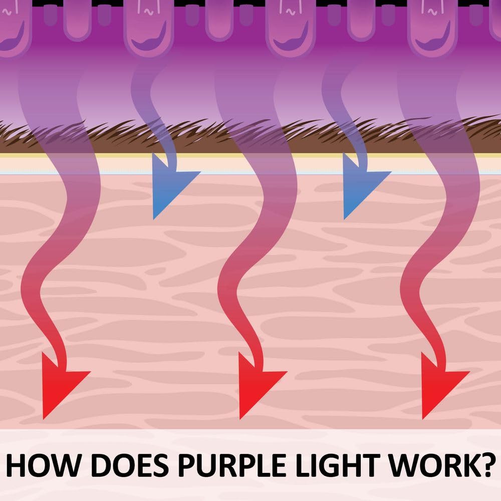 Schneiders EquiCare LED Purple Light Horse Kit | Dual-Wavelength Red & Blue LED System for Equine Wellness Support | Cordless & Rechargeable | Includes Wraps & Bell Boots