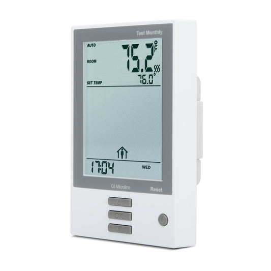 Stelpro Heated Floor Thermostat | Concerto PROGRAMMABLE for Electric Radiant in-Floor Heating | Easy Scheduling & Precise Control | Class A GFCI | 120V/208V/240V | Includes Floor Sensor | White