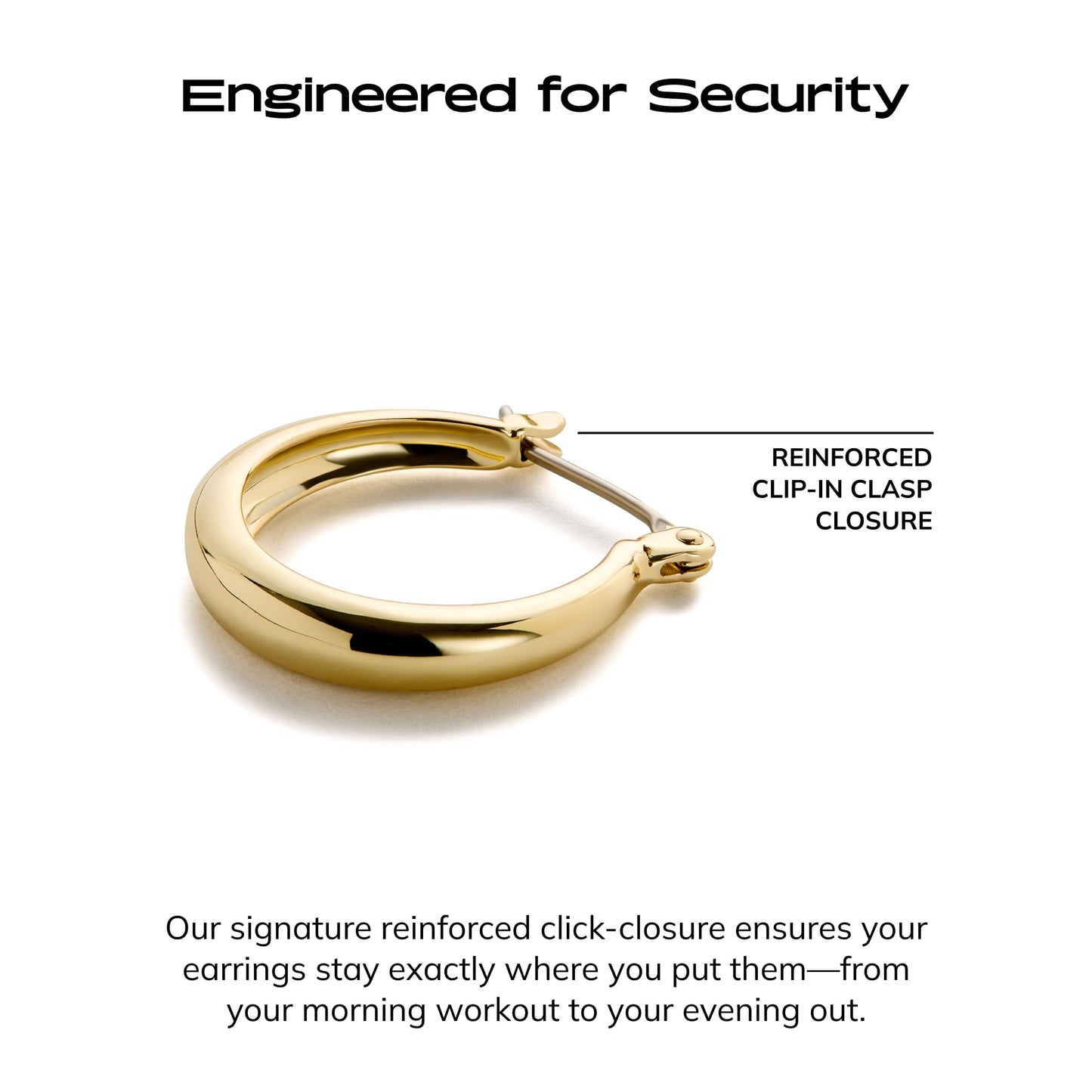 Ana Luisa Hoop Earrings for Women - Sterling Silver, 14K Gold Plated & Silver Rhodium Plated Assorted Earring Styles - Dainty, Small Gold Hoop Earrings for Daily Wear - Hypoallergenic & Tarnish-Free