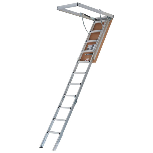 Louisville Ladder AL2540MG 25.5" W x 54" H Aluminum Attic Ladder