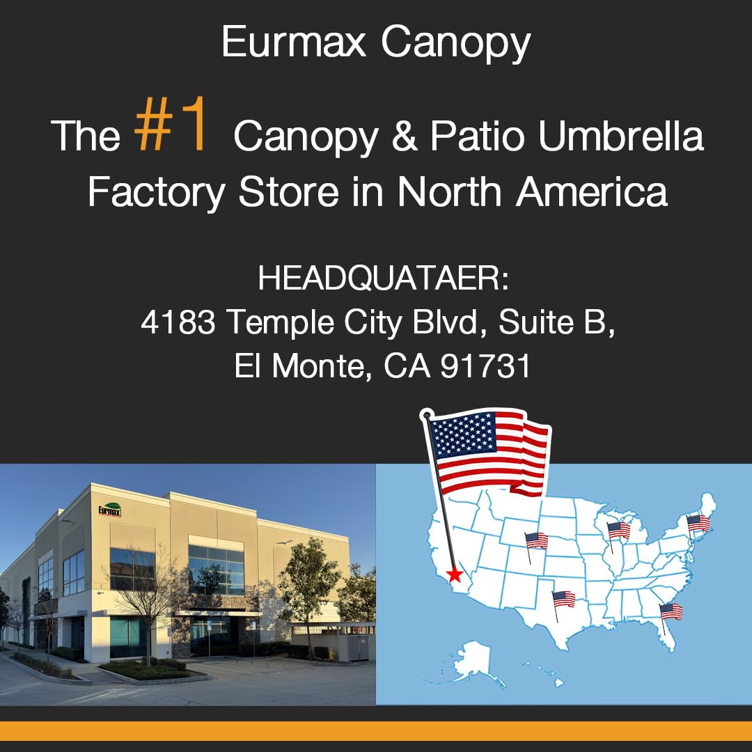 Eurmax USA 4-Pack Universal Upgraded Commercial Canopy Weights - Leg Weight Bottles for Pop Up Canopy Tents,Gazebos&Shelters - Easy Wrap-Around Hook&Loop Installation,Multi-Fill:Water,Sand,Gravel&More