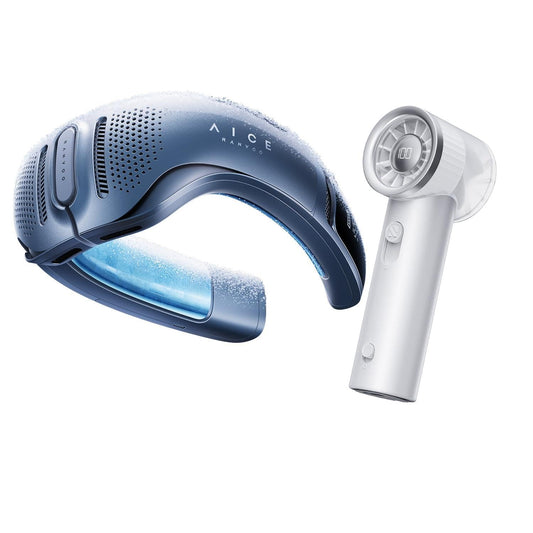 RANVOO Save $107.9 to Get AICE LITE Plus Blue and Handheld Mini Fan White Together