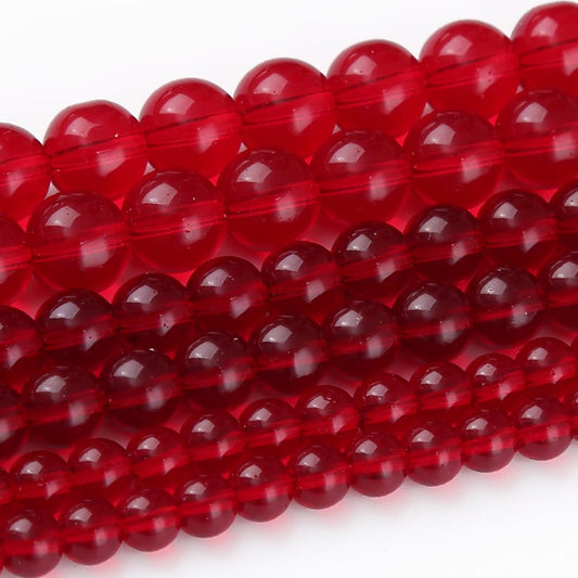 36PCS 10MMGarnet Red Glass Stone Beads Natural Gemstone Bead Crystal Healing Energy Jewelry Making DIY 15 inches (Blue Tiger Eye, 12 mm)