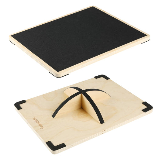Professional Wooden Balance Board for Adults-Anti-Slip 350LBS Wobble Board for Physical Therapy Standing Desk Core Strength-Rocker Board Balancing Board(360 Degree Rotation)