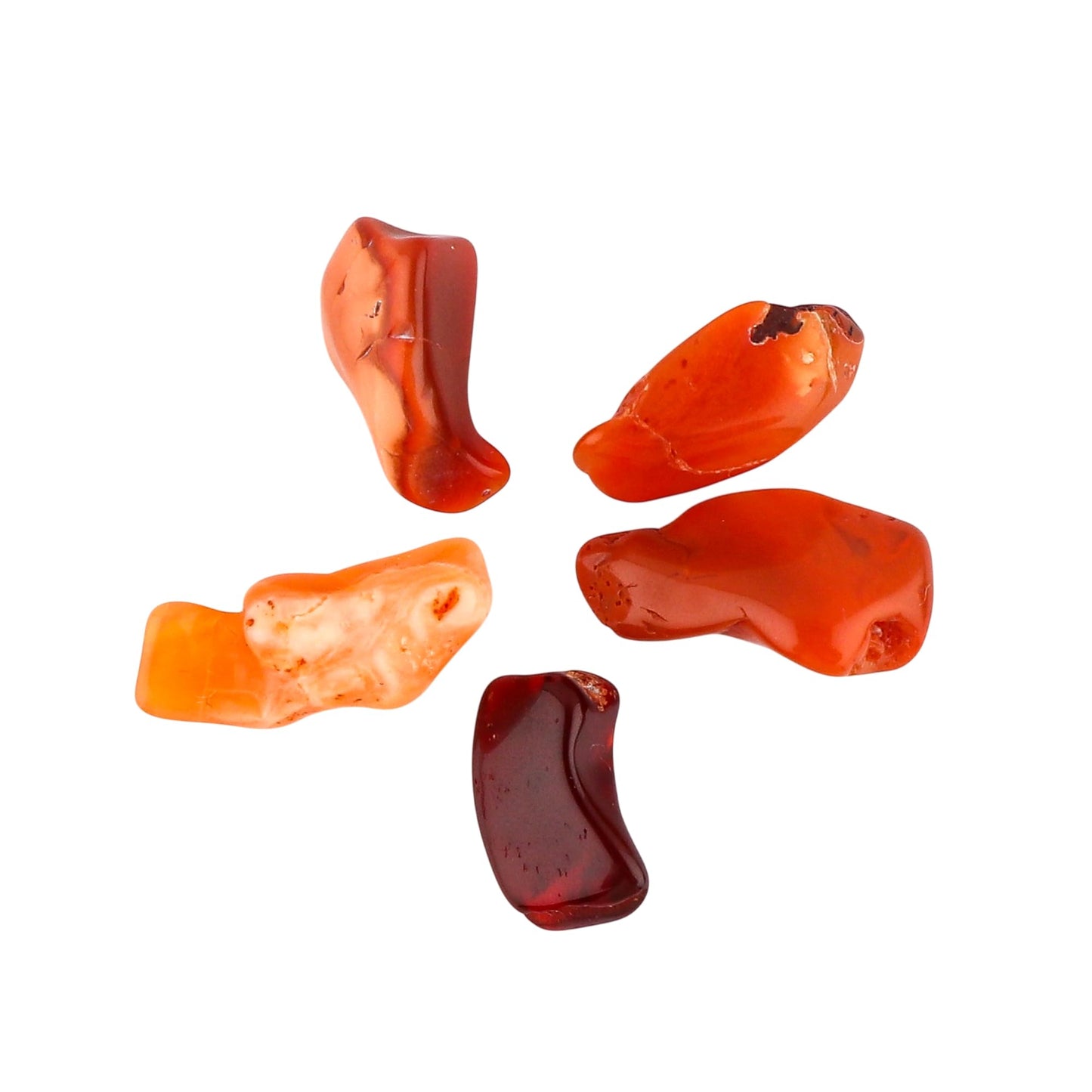 CRYSTALINES (5pcs) Natural Raw Mexican Fire Opal Gemstone, Wholesale Polished Rough Stones, DIY Supplies, Jewelry Making, Healing Crystals, October Birthstone, Wire Wrapping, Gem Collection