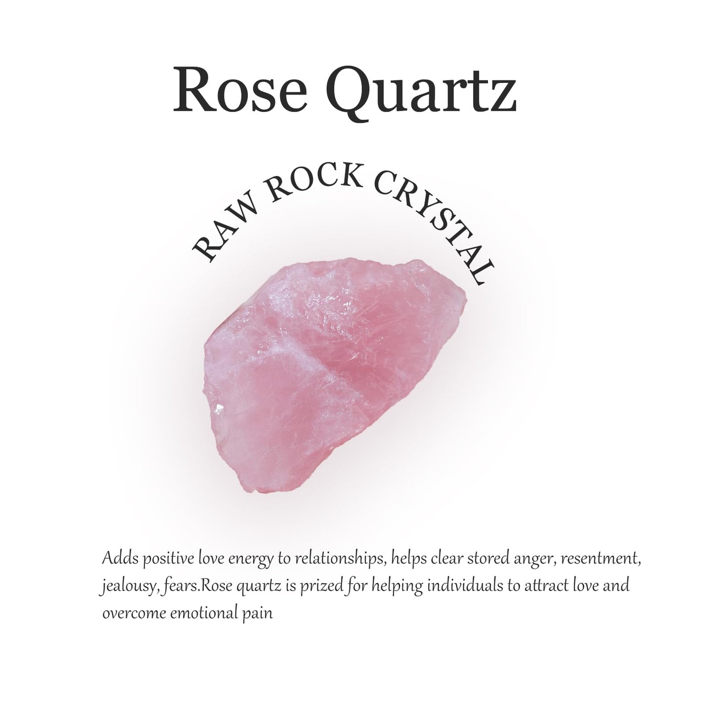 Apengshi Rose Quartz Raw Crystals 2PCS Natural Rough Rocks Healing Crystal and Stones DIY Raw Stones Meditation Fountain Garden Home Decor