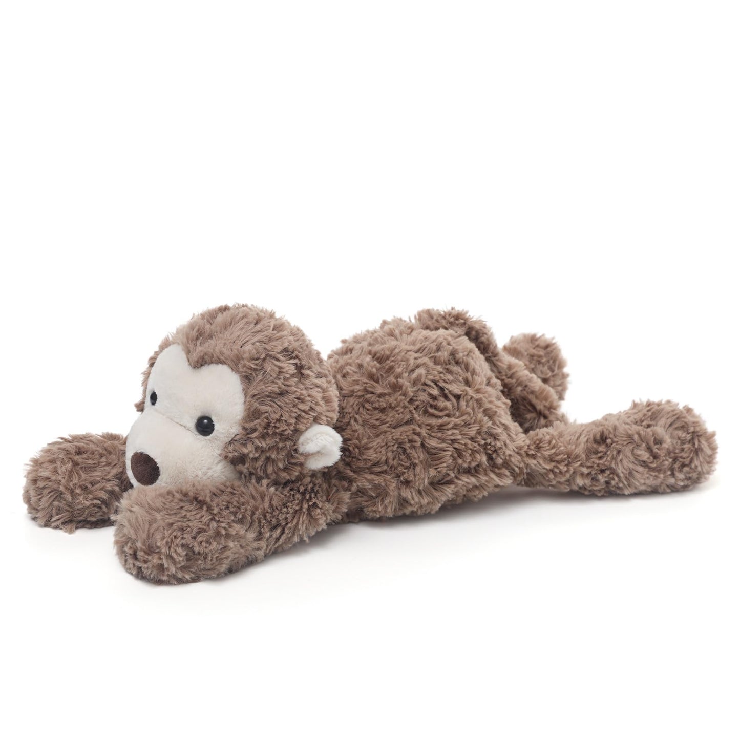 Niceween Monkey Stuffed Animal Monkey Plush Toy Soft and Premium Gifts for Babies Children Adults,Dark Brown,13 Inches