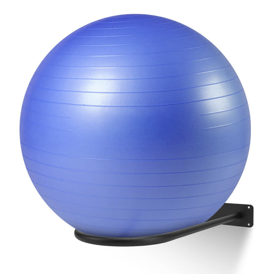 XIAO PEI Medicine Ball Rack - Wall Mount Stability Ball Storage Rack(1 Black)
