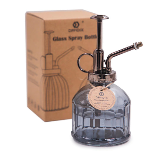 OFFIDIX Glass Plant Spray Bottle Plants Mister for Inside Small Watering Can for Indoor House Vintage Plant Spritzer Succulent Watering Sprayer Bottle