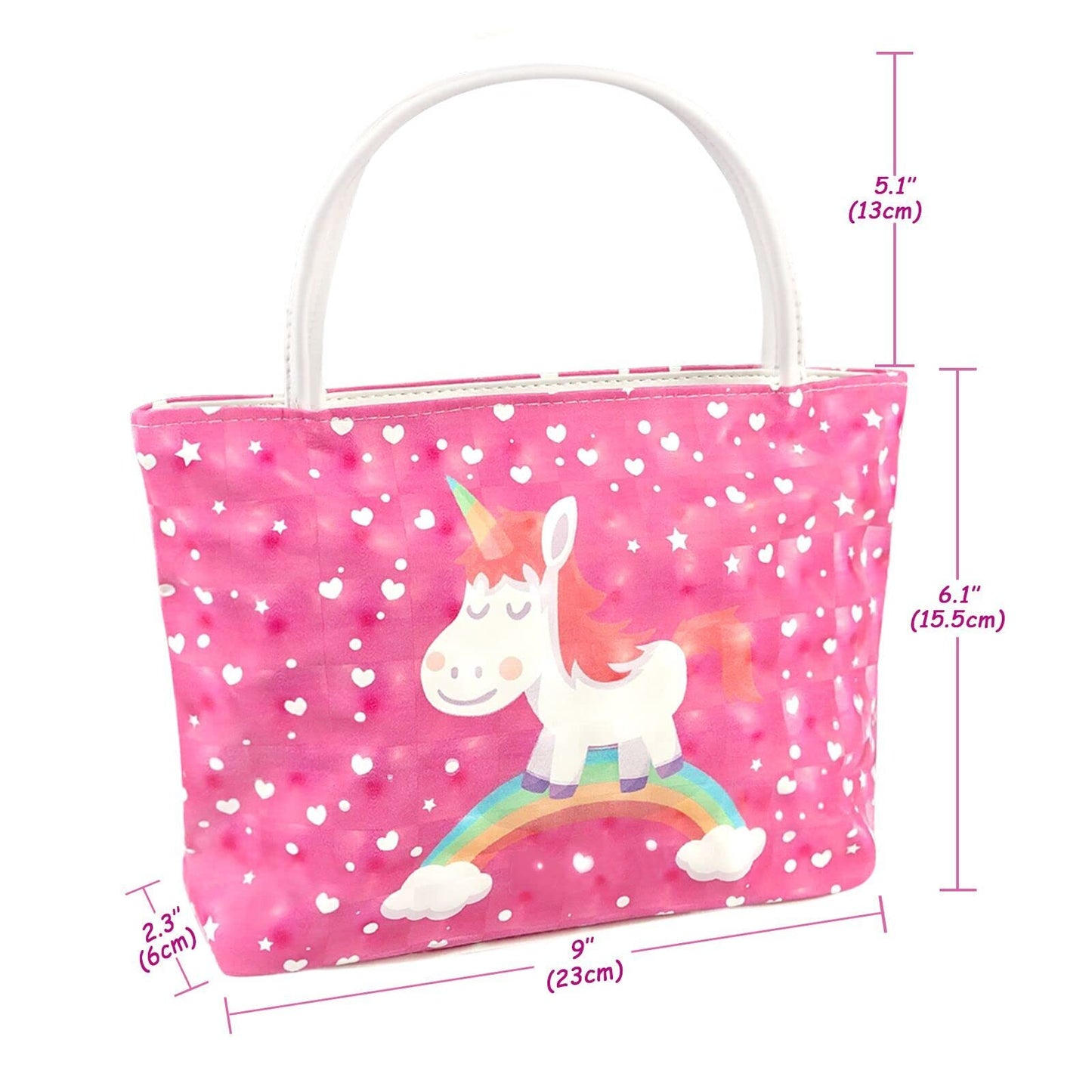 BNUZEIYI Baby Doll Accessories - Feeding and Caring Set With Diaper Bag, Bottles for Girls Toys Gift, Stuff Clothes Fit 14-16 Inch and 18 Inch Dolls
