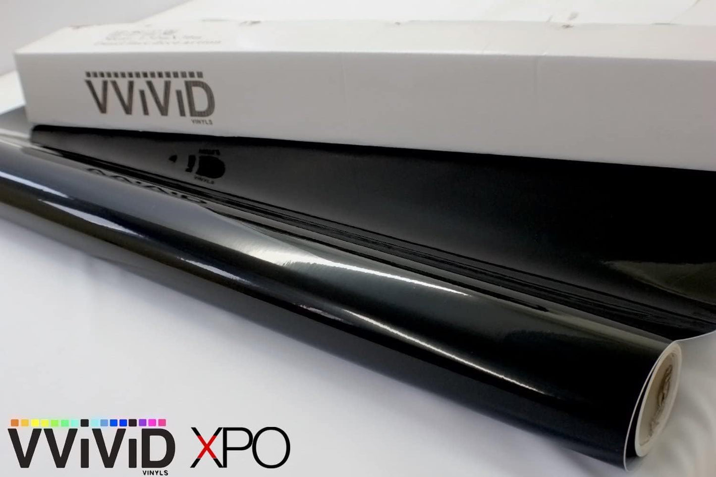 VViViD Gloss Black Vinyl Wrap Adhesive Film Air Release Sheet 75ft x 5ft