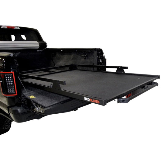 BEDSLIDE Classic (58" X 41") | 10-5841-CLB | Durable Sliding Truck Bed Cargo Organizer | Made in The USA, 1,000 lb Capacity (Black)