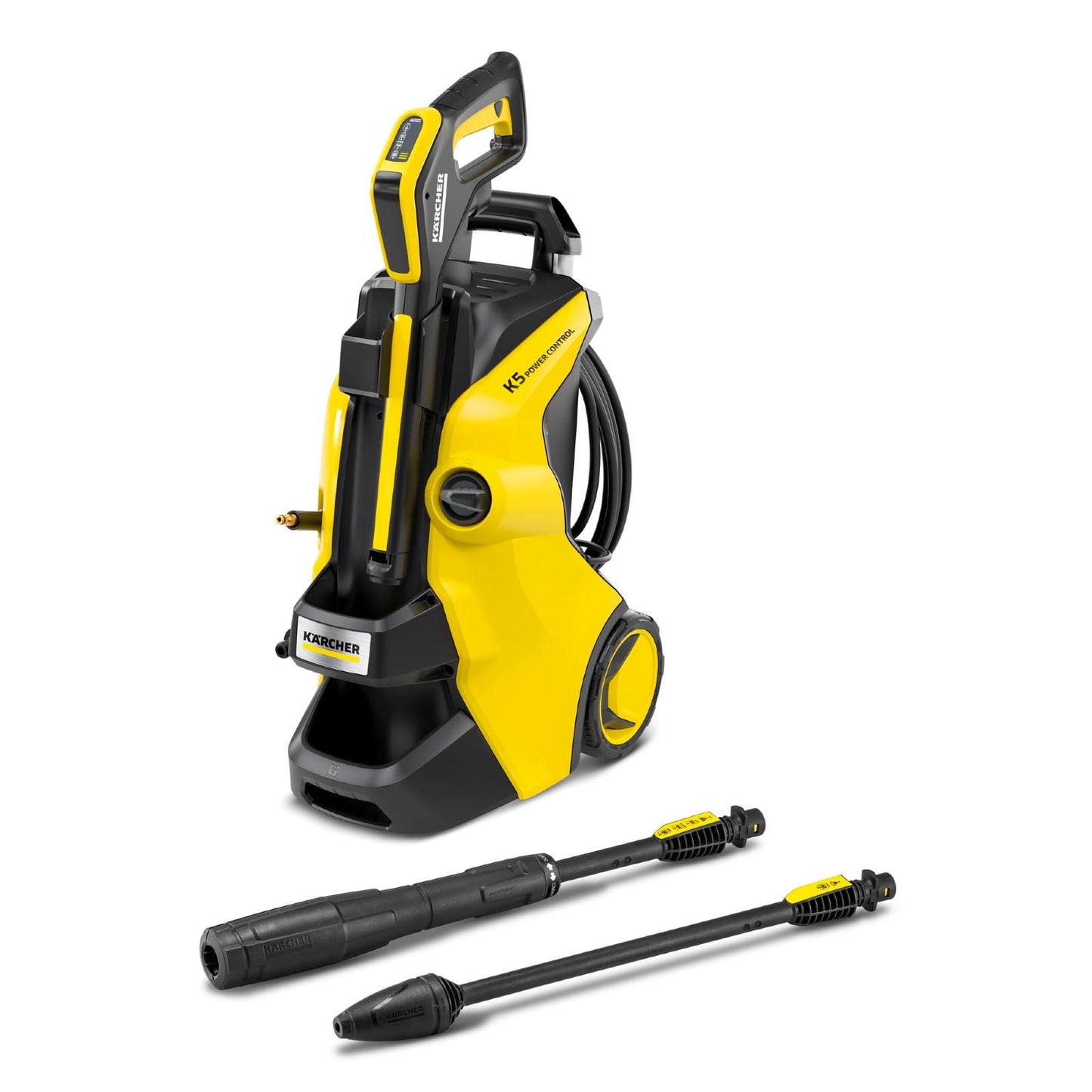 Kärcher K5 Power Control Max 2500 PSI Electric Pressure Washer with Vario & Kärcher - FJ6 Foam Cannon Spray Nozzle - for Kärcher Electric Power Pressure Washers K1-K5