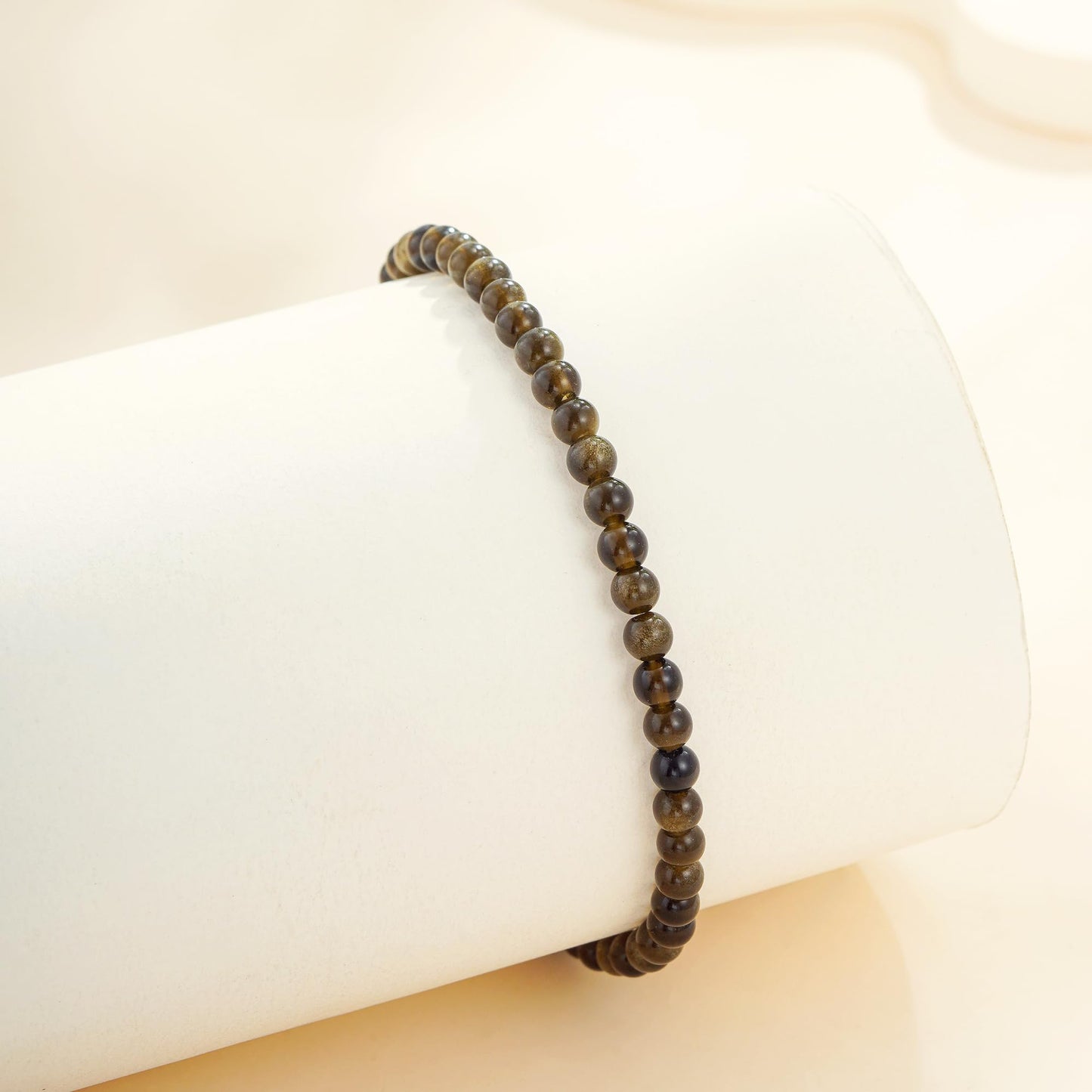 Treasure Bender Valentines Day Gifts for Him - Natural Crystals and Healing Stones Black Tourmaline Beaded Bracelets Birthday Gifts for Men Boyfriend Friend(Black Tourmaline)