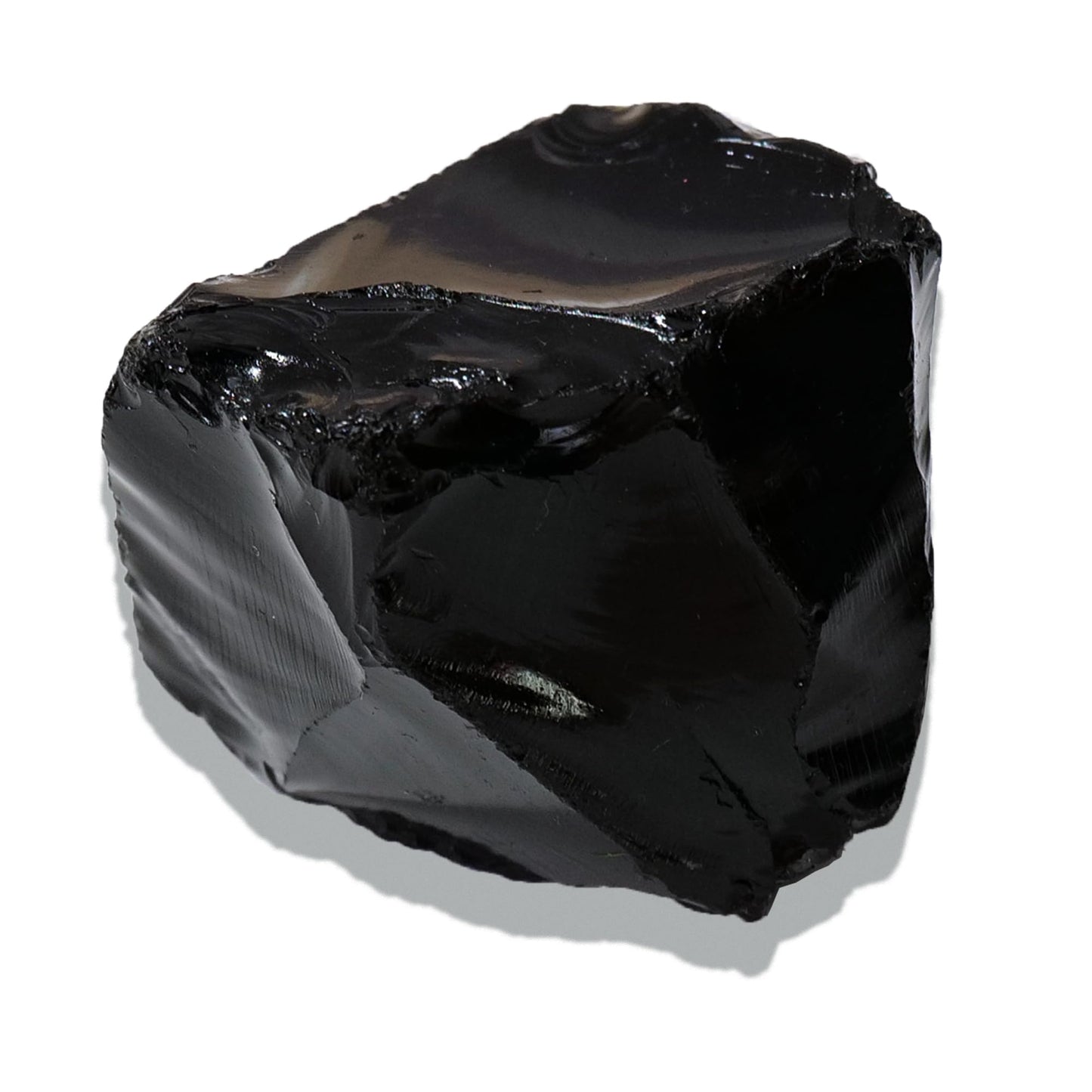 Apengshi 1.2-2'' Obsidian Raw Stone Natural Crystal Healing Crystal and Stone Rough Rocks for Fountain Home Garden Decor Meditation