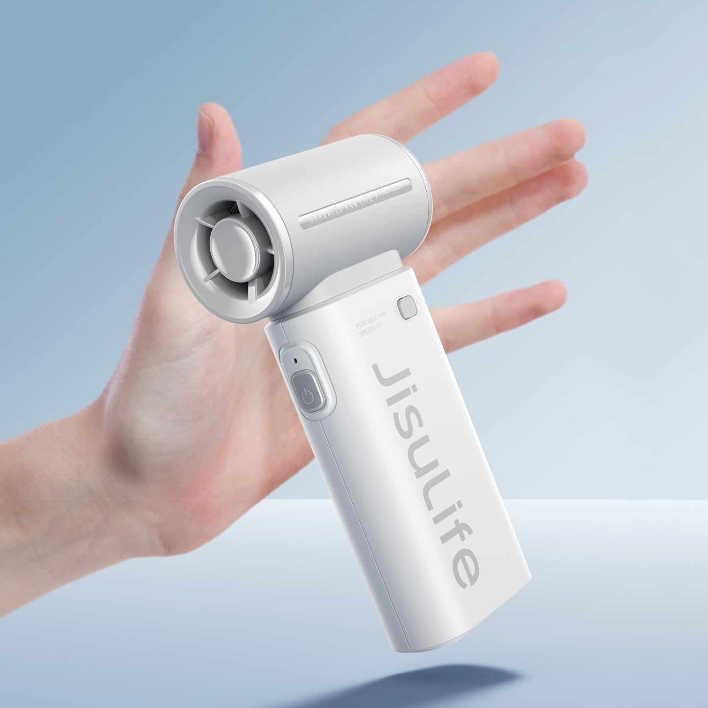 JISULIFE Portable Neck Fan Pro,Handheld Turbo Fan