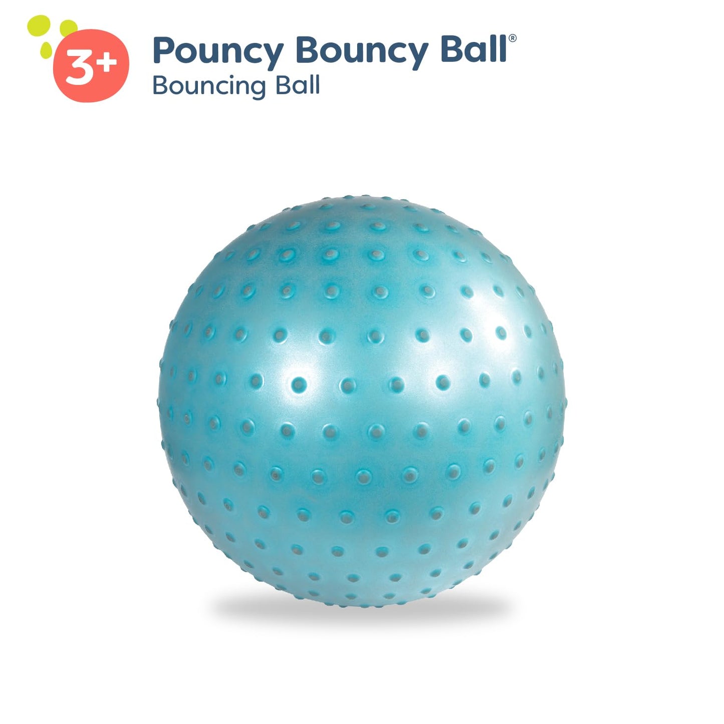 B. toys – 26-Inch Bouncy Hopper Ball Ride On Blue Sit & Bounce for Toddlers, Kids Big Ball for Jumping Play & Exercise Air Pump Included Pouncy Bouncy 3+ Years