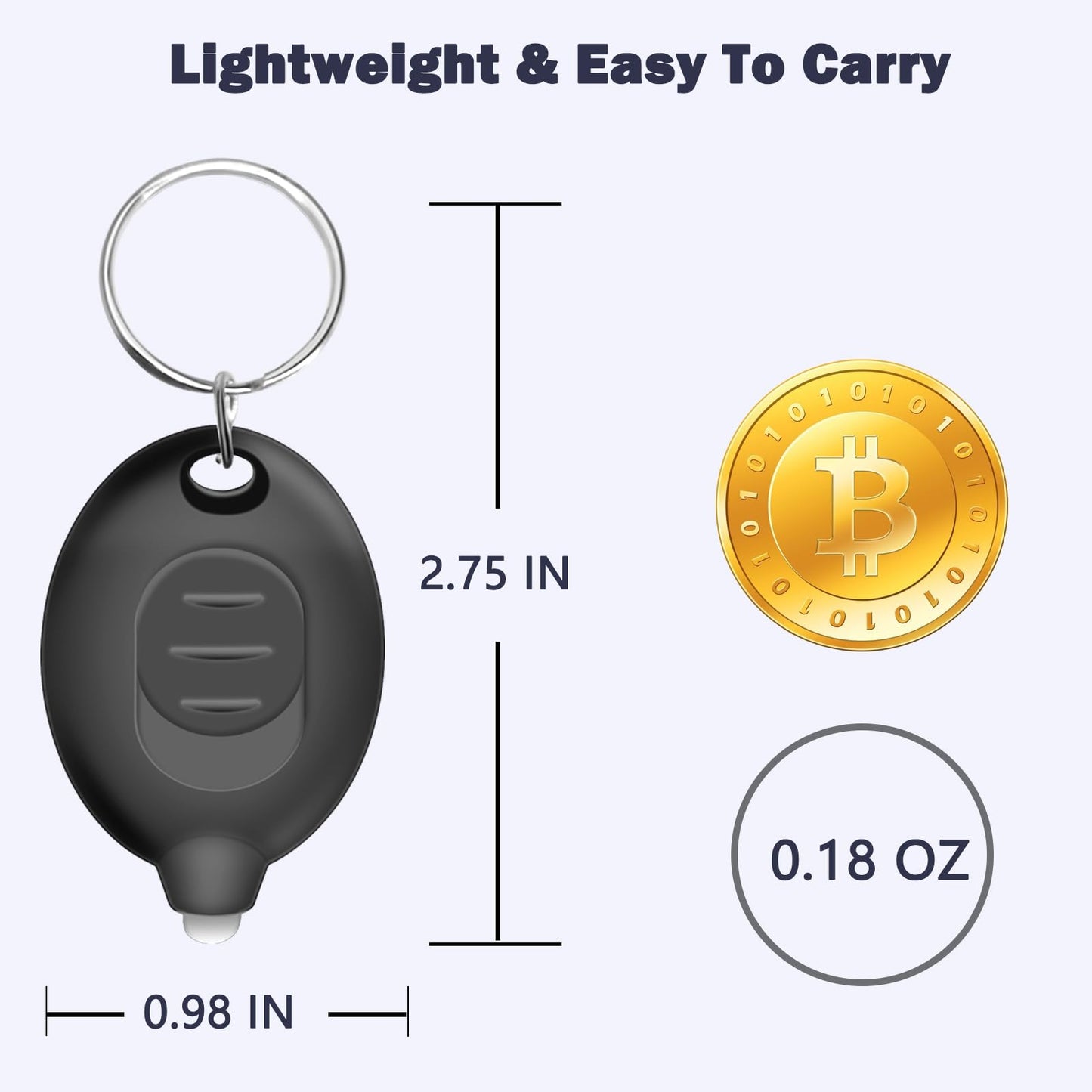 Daemson Mini LED Keychain Flashlight, Ultra Bright Tiny Flashlight, Small Keychain Flashlight White Light, Micro Pocket Key Ring LED Flashlight for Emergency Lighting - Multicolor Shell (32PCS)