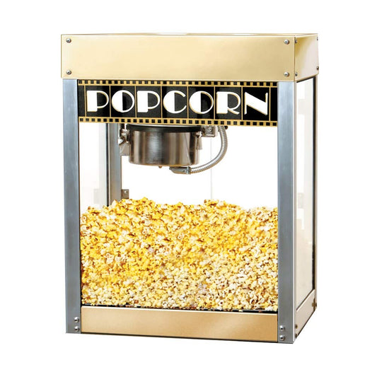 Benchmark 11068 Hollywood Premiere Popcorn Machine, 120V, 1130W, 9.4A, 6 oz Popper