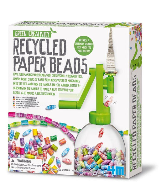 4M Green Creativity Recycled Paper Beads