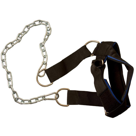Body-Solid Nylon Head Harness - Neck Workout Equipment for Strength Training, Neck Exercise and Weight Lifting, Black
