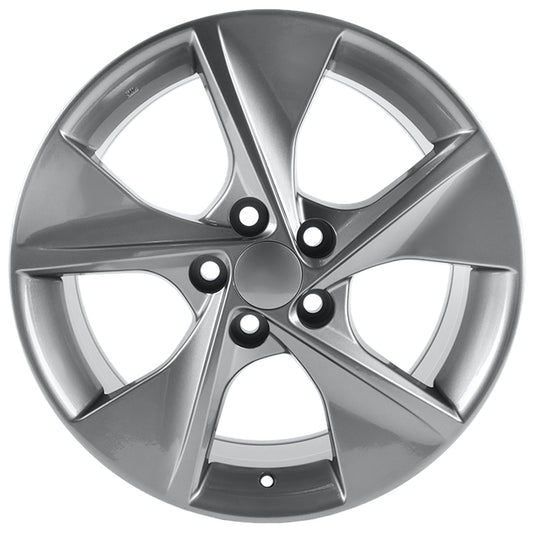 HOLUEKU New 18x7.5inch 18 Inch Premium Aluminum Alloy Wheel Rims Fit for 2012 2013 2014 Toyota Camry SE, Charcoal Grey, Direct Fit and OEM Design Rim, ALY69605U35N