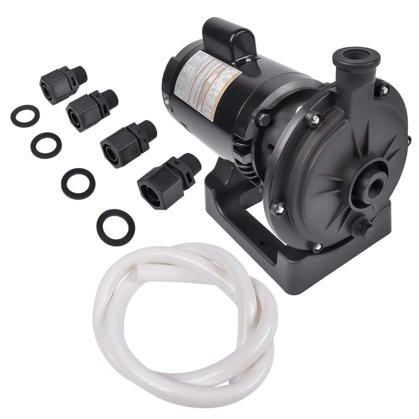 Weonefit PB4-60 Pool Booster Pump 3/4 HP Replacement for Polaris 180 280 380 480 3900 Pressure Side Pool Cleaners, 115V/230V, 60Hz, 60 PSI, 0.55KW | 180-480, PB460