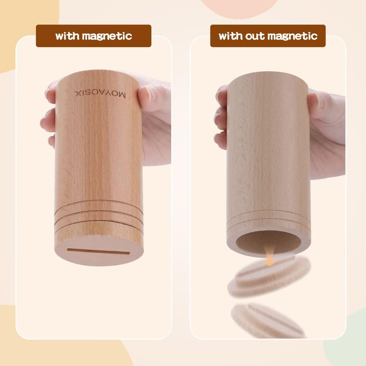 MOYAOSIX Montessori Toys for 1-3 Year Old|Educational Toddlers Toys |for 1 2 3 Age |Busy Board 18 Month Old|Fine Motor Developmental and Sensory Matching Games|Stacking Toys for Baby Boys Girls Gifts
