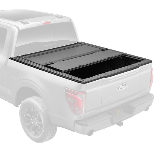 RealTruck BAK BAKFlip MX4 Hard Folding Truck Bed Tonneau Cover | 448426 | Fits 2016-2023 Toyota Tacoma w/OE Track System 5' 1" Bed (60.5")